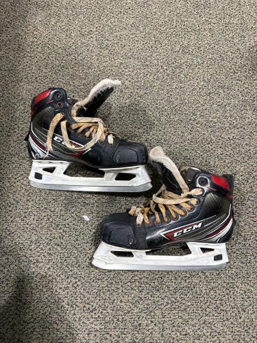 Used Senior CCM Jetspeed FT460 Hockey Goalie Skates Regular Width 7.5