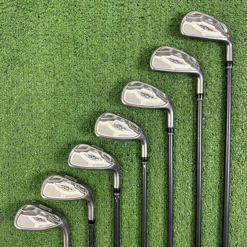 READ Cobra AMP Cell Silver Iron Set 6-PW GW SW Regular Flex Graphite RH