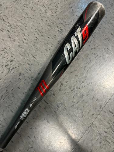 Used Kid Pitch (9YO-13YO) 2021 Marucci CAT9 Bat USSSA Certified (-10) Alloy 21 oz 31"