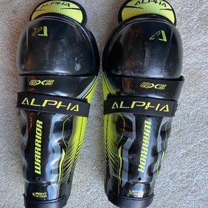 Used Junior Warrior Alpha QX5 10” Shin Pads