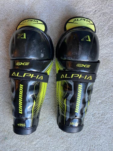 Used Junior Warrior Alpha QX5 10” Shin Pads