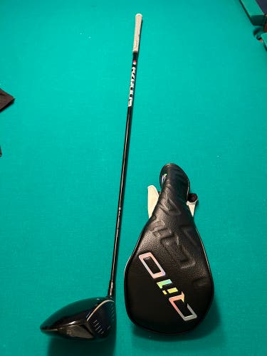 Used Men's TaylorMade Right Handed Stiff Flex 9 Loft Qi10 LS Driver