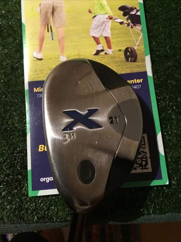 Callaway Left Handed X 21* 3 Hybrid Stiff Graphite Shaft