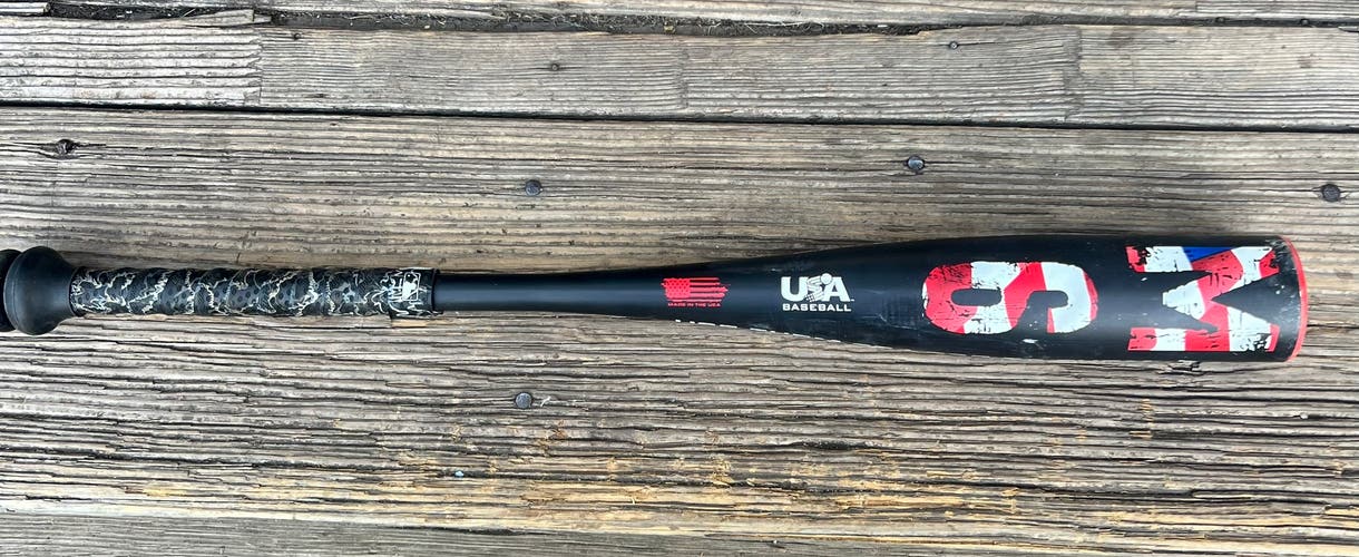 Used 2023 Dirty South USABat Certified Composite 18 oz 28" Made Bat