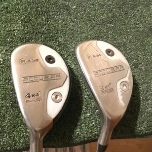RAM Left Handed Accubar 3-4 Hybrids Set Graphite Shaft (LH)
