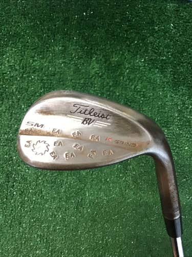 Titleist Vokey SM6 K Grind Wedge 58* KBS Stiff Steel Shaft