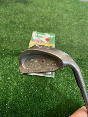 Ping Eye 2 Single 8 Iron Red Dot Steel Regular Graphite Shaft 36”