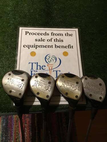 Ping Karsten-II Heel Toe Balance Driver 3-4-5 Woods Set Steel Shafts