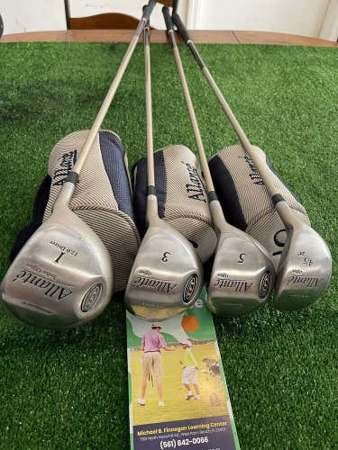 Knight Allante Offset Woods Set Driver 3-5 4 Hybrid Senior Graphite Shafts