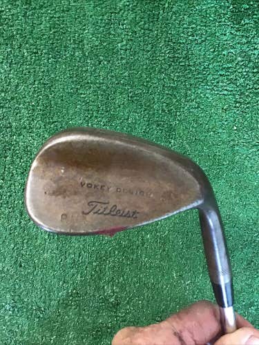 Titleist Vokey Design Raw Steel 56* Sand Wedge SW Steel Shaft