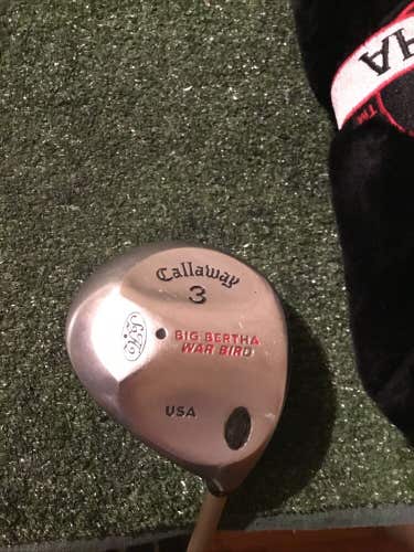 Callaway Big Bertha War Bird 3 Wood Striker SuperShaft Graphite