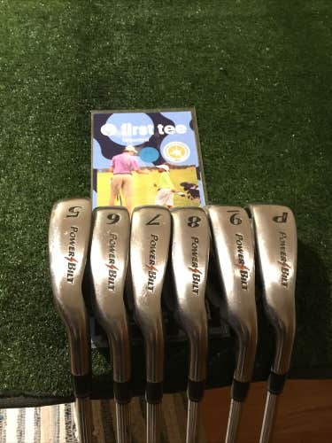 Powerbilt Dynasty II Irons Set 5-PW Steel Shafts