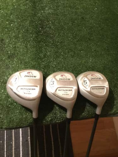 Mitsushiba Shadow Driver 3-5 Woods Set Regular Paragon Graphite Shafts