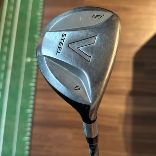 Used Men's TaylorMade Right Handed Regular Flex 5 Wood V Steel Fairway Wood