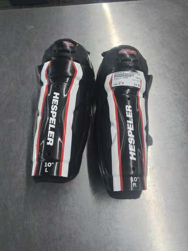 Used Hespeler Rxpro 10" Hockey Shin Guards