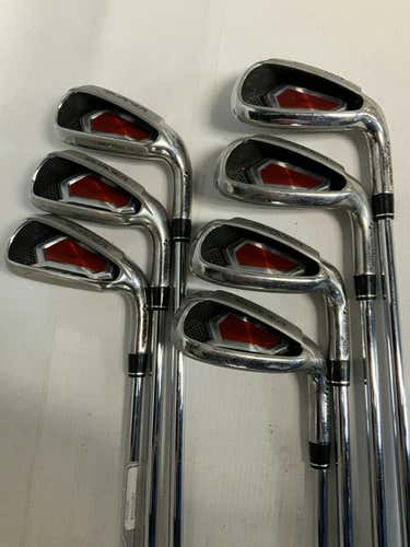 Used Taylormade Burner Superlaunch 5i-gw Aw Regular Flex Steel Shaft Iron Sets