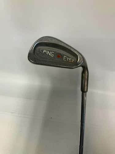 Used Ping Eye2 Red Dot 8 Iron Regular Flex Steel Shaft Individual Irons