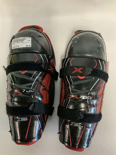 Used Bauer Vapor X700 11" Hockey Shin Guards