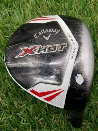 2013 CALLAWAY X HOT 3 WOOD CLUBHEAD ONLY GOOD