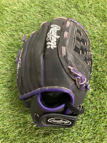 Purple Used Kid Pitch (9YO-13YO) Rawlings Highlight Series Right Hand Throw Baseball Glove 11"