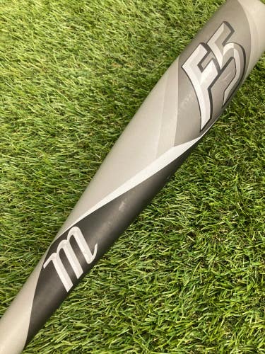 Used Kid Pitch (9YO-13YO) Marucci F5 Bat USABat Certified (-10) Alloy 18 oz 28"