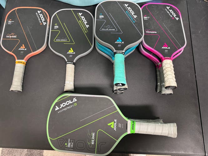 Used JOOLA Ben Johns Pickleball Paddle Lot - 12 Total