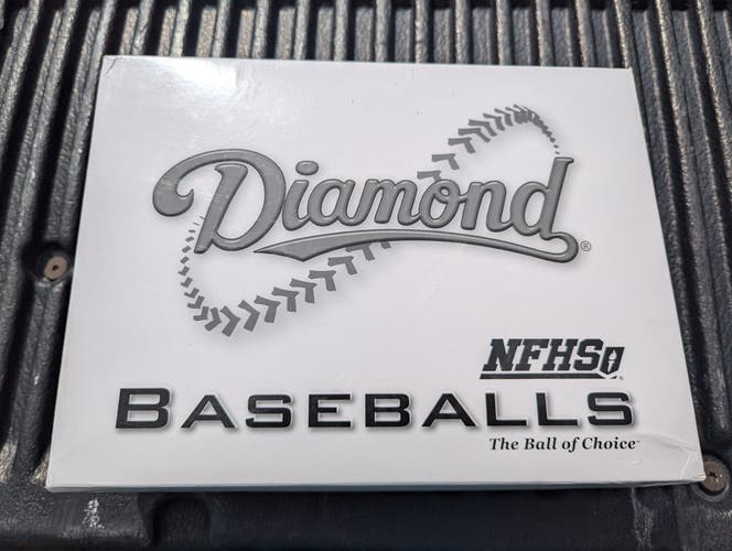 New Diamond DOL-1 HS NFHS Baseballs 12 Pack (1 Dozen)