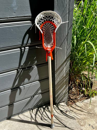 Warrior Burn XP-O on Burn Next shaft - Professionally Strung (complete stick)