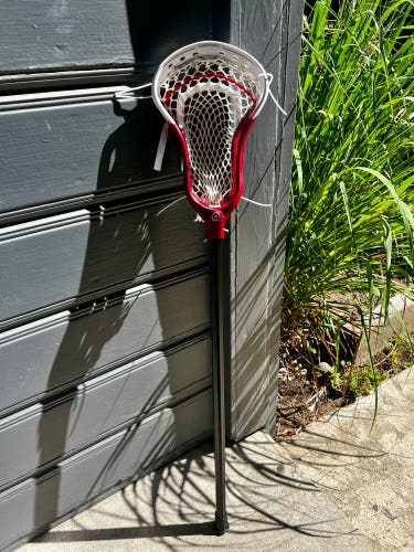 Warrior Burn XP-D on Red Line shaft - Professionally Strung (complete stick)