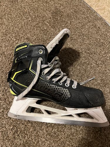 Used Senior Bauer Regular Width 9 GSX Hockey Goalie Skates