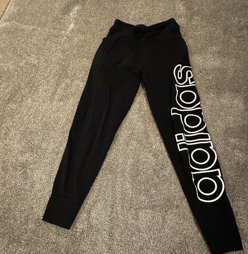 Adidas Girl black leggings. Size large 10/12