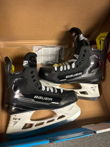 New Senior Bauer   10 Supreme Ignite Pro+ Hockey Skates