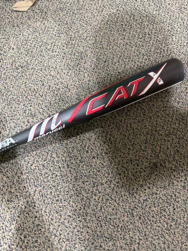 Used Marucci CAT X Bat USSSA Certified (-8) Alloy 23 oz 31"