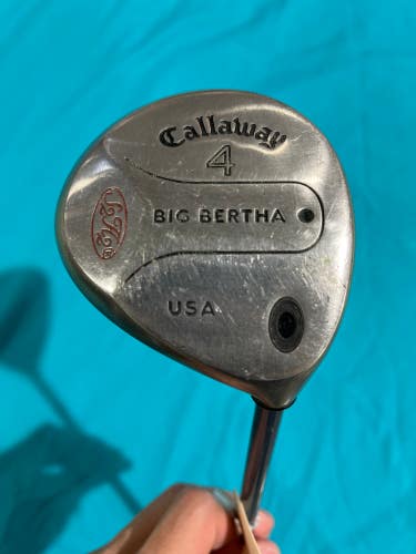 Used Men's Callaway Big Bertha Fairway Wood Right Handed Regular Flex 4 Wood