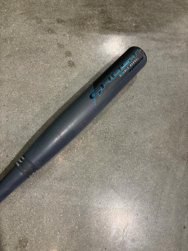 Gray Used 2018 Easton Ghost Double Barrel Bat (-11) Composite 20 oz 31"