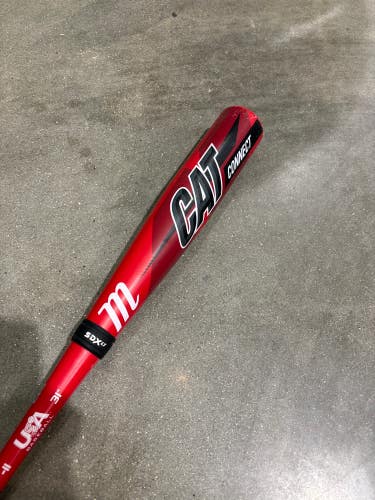 Used Kid Pitch (9YO-13YO) 2021 Marucci CAT Connect Bat USABat Certified (-11) Hybrid 20 oz 31"