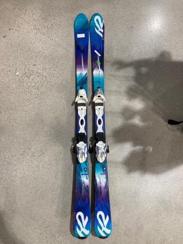 Used K2 SuperInspire LT 156 cm Skis With Bindings