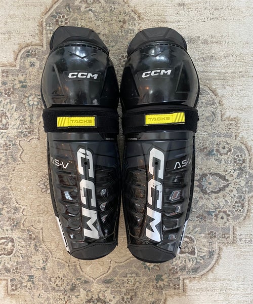 CCM Tacks AS-V Shin Guards, 13”