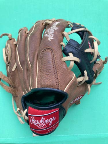 Used Rawlings Premium Series Right Hand Throw Infield Baseball Glove 11.25"