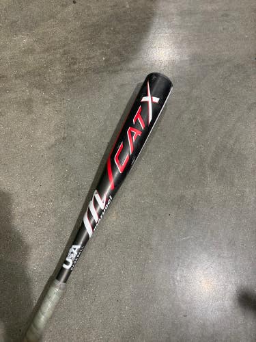 Used Kid Pitch (9YO-13YO) 2024 Marucci CAT X USABat Certified (-11) Alloy 18 oz 29"