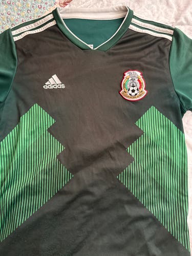 Green Used Medium Men's Adidas Jersey