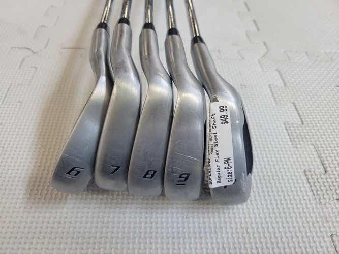 Used Superlong Irons 6i-pw Regular Flex Steel Shaft Iron Sets