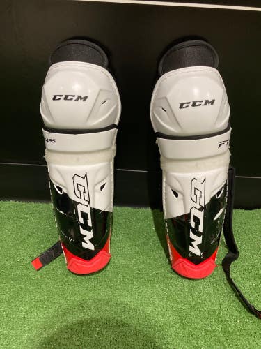 Used Junior CCM Jetspeed FT485 Shin Pads 11"