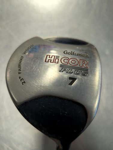 Used Golfsmith Hicor Plus 7 Wood Stiff Flex Graphite Shaft Fairway Woods