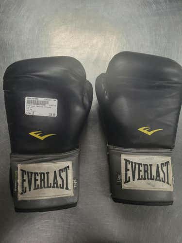 Used Everlast Lg 14 Oz Boxing Gloves