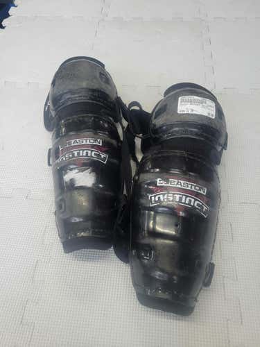 Used Easton Instinct 11" Hockey Shin Guards