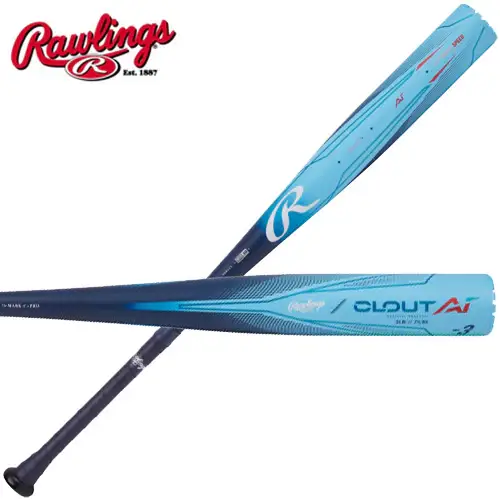 New 2024 Rawlings Clout AI BBCOR Certified Bat (-3) 28 oz 31"