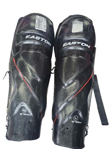 Used Easton 65s Stealth 12" Hockey Shin Guards