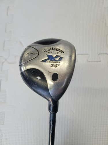 Used Callaway Jr Wood 3 Wood Regular Flex Graphite Shaft Fairway Woods