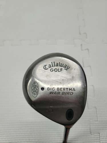 Used Callaway Big Bertha Warbird 5 Wood Ladies Flex Graphite Shaft Fairway Woods